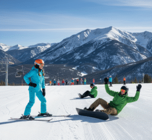 Two Boards, One Mountain: Skiing vs. Snowboarding – Which is Easier to Learn in Colorado?