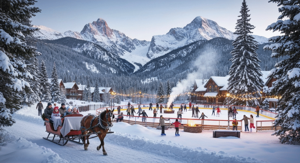 Colorado Resorts with Ice Skating or Sleigh Rides