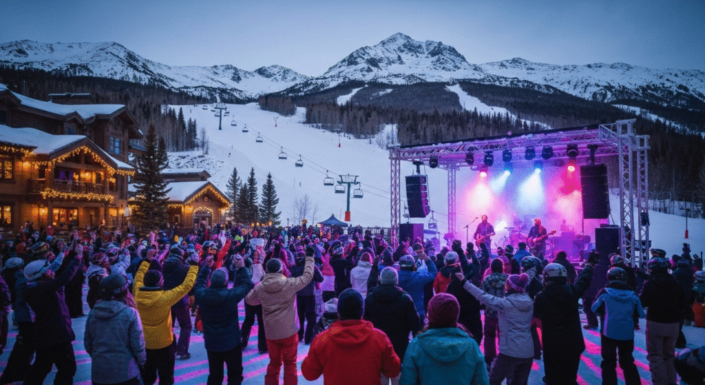 Colorado Ski Resorts with Live Music and Events